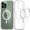 Spigen Ultra Hybrid MagFit Case for iPhone 13 Pro Max, Compatible with MagSafe Accessories - Clear White
