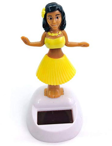 Auto Armaturenbrett Dekoration Hula Tänzerin Figur Dekoration - wackelfigur Dekoration Tischdeko, Büroeinrichtung, Heimtextilien und Autodekoration