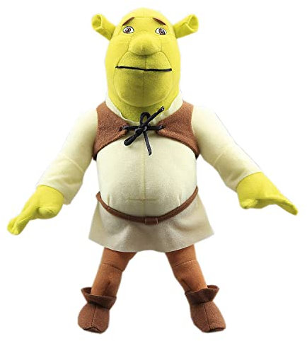 uiuoutoy Peluche Princesse Fiona Bonhomme en Pain d'épices en Peluche (Green Monster)