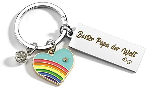 Papa Geschenk Weihnachten Schlüsselanhänger Bester Papa Geschenke Weihnachtsgeschenke Für Vater Adventskalender Füllung Geburtstagsgeschenk Für Papa Papatag Vatertagsgeschenk Von Tochter Sohn