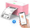 MUNBYN Bluetooth Label Printer, Desktop Thermal Label Printer 4x6 for Shipping Postage Home Small Business, Compatible with Etsy, Shopify, Ebay, Amazon, Royal Mail, FedEx, UPS, 941B, Pink