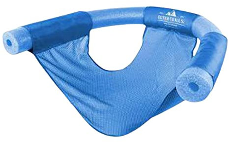 komsoup Siège d'eau pour Piscine,Chaise Flottante Hamac d'Piscine Flottante,Flotteur Piscine Gonflable Chaise Piscine AnnNatation Couverture Filet Lit-sans Flotteur