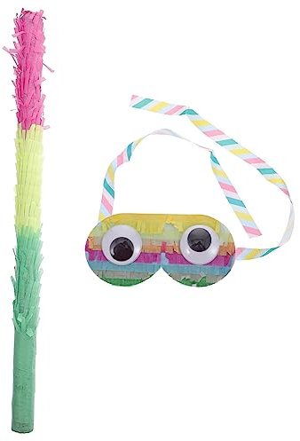 Hohopeti 2 Stück Pinata Haustiere Süßigkeiten Dekorationen Mexikanische Pinata Leicht Zu Greifen Geburtstag Stick Papierfransen Sticks Kinderspielzeug Sticks