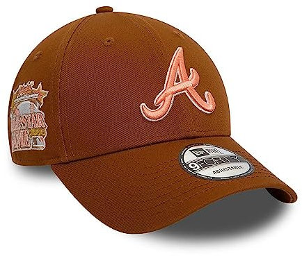New Era Atlanta Braves MLB All Star Game 2000 Sidepatch Brown 9Forty Adjustable Cap - One-Size