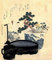 MSTECO arte de la pared de la lona lienzos decorativos Pintura famosa Lavabo lacado y aguamanil de Katsushika Hokusai para sala de estar 60x90cm