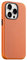 maogoam for iPhone 13 Pro Max Case Leather Compatible with MagSafe, Top Layer Premium Veg-Tanned Cowhide Leather case for iPhone 13 Pro Max 6.7, Elegant Style, Orange