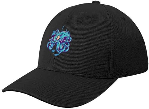 CIZIEOE Baseball Kappe Baseball Cap Seattle Ice Hockey Kraken spielt Hockey Baseball Cap Kapuze Neu im Hut Hüte für Frauen Männer