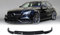 Mptuned Frontstoßstangen-Spoiler Kompatibel mit MB W205 Limousine AMG Vor-Facelift 2014-2018 | Hochwertiger ABS Kunststoff, Glänzend Schwarz, Inklusive Befestigungsmaterial