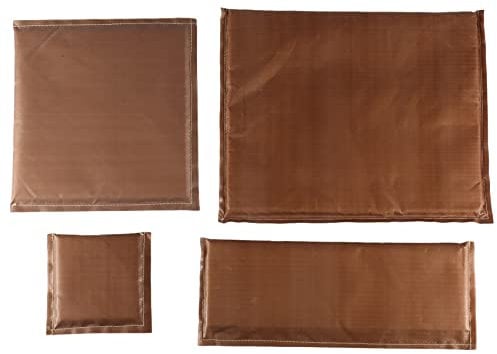 Fangxuee 4 Stück/Set 4 Größen PTFE Kissen Wärme Kissen Wärme Transfer Matte für Wärme Presse Digital Transfer