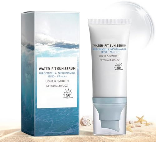 Miioto Centella Sonnencreme, Sonnencreme Gesicht 50, Centella Sunscreen, Effektive Hautpflege Sonnencreme Gesicht, Leicht Feuchtigkeitsspendend, TrockenundNicht Fettend, Dry and Non-Greasy (50ml)