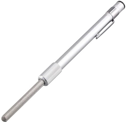 Wisyurt Glass File Crystal Glass Files Crystal and Glass Repair File Metal Grit Tool Metal Grit Tools