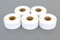 vhbw 5x Etiketten-Rolle 19mm x 51mm (220 Etiketten) Ersatz für Dymo 11355 für Etiketten-Drucker