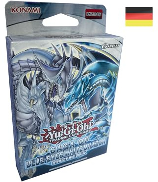 Saga of Blue-Eyes White Dragon Structure Deck - Deutsch - SDBE - Yugioh - OVP - mit RC-Fieldcenter