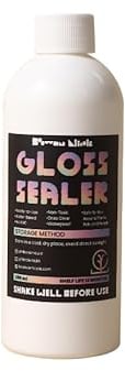 BOOWAN NICOLE Acryl Glanz Versiegelung/ Varnish,Antifading Lack Wasserfest Farbe fur Jesmonit Beton Gips Handwerk (250ML)