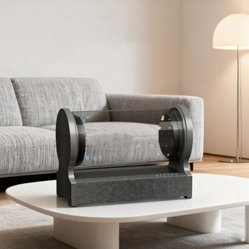 Altavoz Bluetooth, diseño portátil con pantalla HD de 360° y sonido de alta fidelidad, ángulo ajustable/brillo, múltiples modos para decoración del hogar, fiestas y uso al aire libre