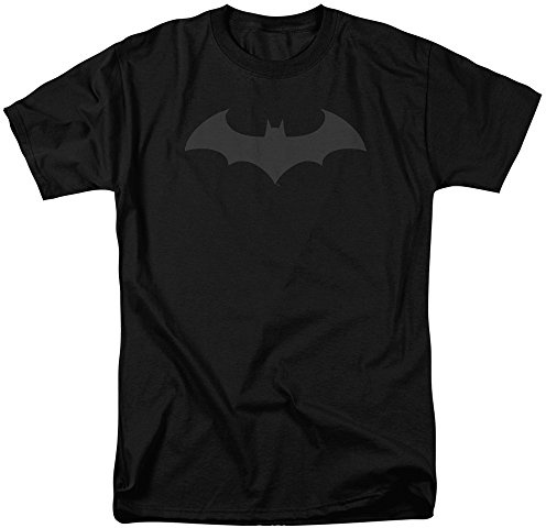 Dc Comics Men's Batman Hush Logo T-Shirt, Black, Medium