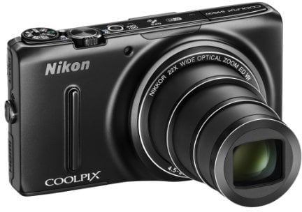 Nikon Coolpix S9500 Digitalkamera (18 Megapixel, 22-Fach Opt. Zoom, 7,6 cm (3 Zoll) OLED-Display, Bildstabilisator) schwarz