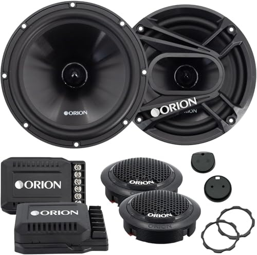 Orion CO652C 6.5 2-Way 380 Watts Cobalt Series Car Audio Component Speakers System