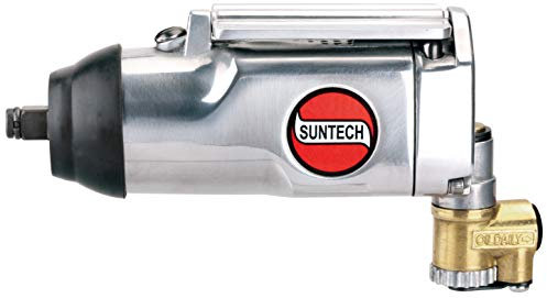 SUNTECH SM-401 Clé à chocs papillon pneumatique avec marteau unique, argent, 3/8