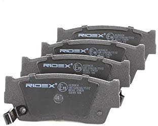 RIDEX 402B0434 Bremsbelagsatz Bremsbeläge Vorne ohne Zubehör Kompatibel mit SUZUKI Grand Vitara II SUV JT, TE, TD