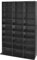 CD Bookcase Storage Shelf Case Cabinet Rack Unit Tower Organizer Adjustable Wooden Book Bluray Video Games up to 837 CD's (Black)
