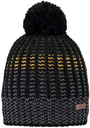 Barts Herren Brehan Beanie Baskenmütze, Schwarz (Black 0001), One Size (Herstellergröße: Uni)
