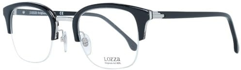 Lozza VL4145 0BLK 48 New Unisex Eyeglasses
