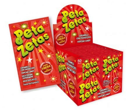 PETA ZETAS SABOR FRESA TUTTI FRUTTI 50 UNITS