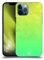 Head Case Designs Yellow Green Neon Rain Ombre Hard Back Case and Matching Wallpaper Compatible With Apple iPhone 12 Pro Max