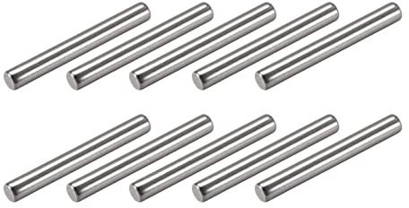 METALLIXITY Tassello Perno (2x16mm) 25pz, 304 Acciaio Inox Scaffale Supporto Pioli Perno Fissaggio Elementi - per Metallo Dispositivi, Mobili Installazione, Industriale, Fai da Te
