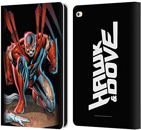 Head Case Designs Offizielle Justice League DC Comics #5 Hawk & Dove Teen Titans Comic-Kunst Leder-Wallet-Hülle Kompatibel mit Apple iPad Air 2 (2014)