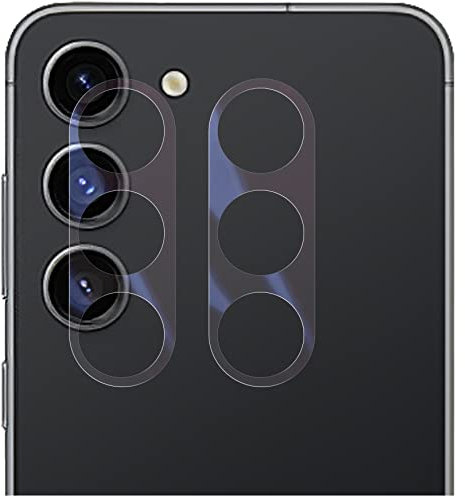 Fonetek® Pack of 2, Camera Rear Lens Tempered Glass Protector Shield Guard Covers for Samsung Galaxy S23