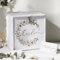 GUDELAK Hochzeitskartenbox mit Schloss, PVC Hochzeitspostkasten für Karten Hochzeit Geschenkbox Hochzeitsdekorationen für Empfang, Gänseblümchen DIY Hochzeit Briefkästen für Party Abschlussfeier