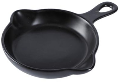 ABOOFAN Piatto per Pizza in Ceramica teglie smaltate Forno fornetto per Pizza teglia in Ceramica Piatto Snack Bistecca bakeware Piatto Occidentale Vassoio Piatto in Ceramica