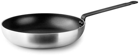 LACOR Garinox - 14722 - Padella Antiaderente Kai, Padella in Alluminio, ILAG ULTIMATE Antiaderente, Manico in Ferro Battuto, Massima Durata e Resistenza, Senza PFOA, Adatta al Forno, Ø22 cm