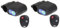 SOLUSTRE 2pcs Bike Bike Alarm Antitheft Product Car Lock Bicycle Lock 110db Audible Bike Remote Alarm Bike Motion Sensor Motorcycle Alarm Alarm Blackl