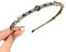 Qiwenr Strass Stirnband, Strass Haar Stirnband, Kristall Strass Stirnband, Schwarz Strass Haarband, Kristall Stirnband Strass, Kristall Strass Stirnband, Tolle Kopfbedeckung Für Abschlussball/Party…