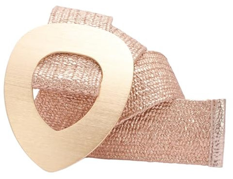 NihaoWXM 1 Ceinture élastique tissée en Paille for Femme Ceintures Femme