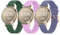 SUGARJAR Armband Kompatibel mit Garmin Lily 2/Lily 2 Active,14MM Sport Silikon Armband für Damen Herren