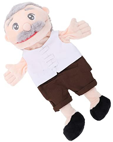 TOYANDONA Fingerpuppenspielzeug Für Kinder Stofftier-handpuppe Beweglicher Mund Bauernhoftier-fingerpuppen Für Kleinkinder 1 Stück