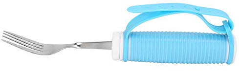 Utensilios Adaptables, Tenedor Giratorio de Acero Inoxidable, Utensilios para Comer Giratorios, Ayuda para Comer, Tenedor, Utensilios para Comer para Personas Mayores