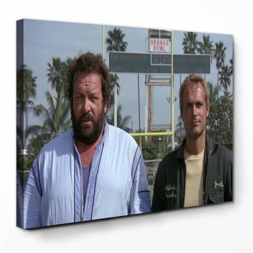 Bud Spencer - Zwei ausser Rand und Band - Leinwand (75x50cm)
