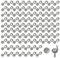 170Pcs Screw Caps - Grey Plastic Screw Caps with Hinged Fold Design - Durable Screw Covers with Rubber Dust Washer - Snap-On Plastic Caps for Screws - Fits M4-M8 Screws.