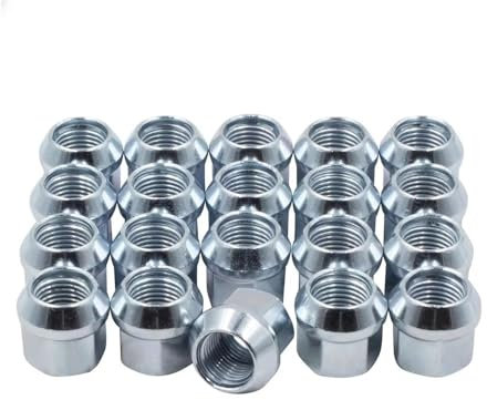 ZHjLut Autoradschrauben Kompatibel mit Dodge für Ram 1500 2500 3500 2002-2011 für Dakota 2005-2011 Schlüssel 19 mm Höhe 21 mm 9/16-18 Radmuttern mit offenem Ende