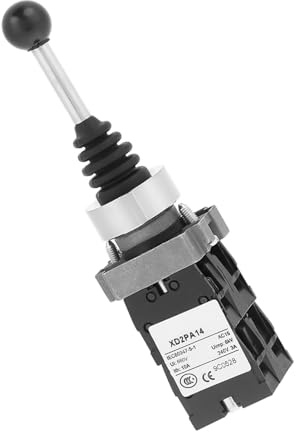 Generic Durevole XD2PA14 4NO Interruttore Joystick a 4 Posizioni Tipo a Scatto con Gomma Resistente Alla Polvere Olio Acqua per Avviatori di Controllo e relè 1pz