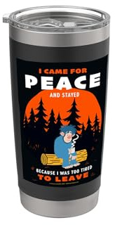 Friends. I Came for Peace Bicchiere termico in acciaio inox doppia parete