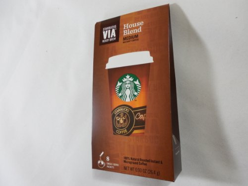 Starbucks VIA® Café instantané Mélange maison 8 Sachets