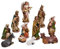 Kurt Adler 15,2 cm Krippe mit 11 Figuren