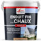 Enduit fin à la chaux, décoration, intérieure, extérieur, maison : Tradiplus - 15 kg (jusqu'à 14 m²) Lisbonne - Rose Ocre - ARCANE INDUSTRIES