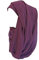 Lina & Lily Damen Hijab Kopftuch Schal mit Glitzer aus Premium Chiffon (Dunkelviolett)